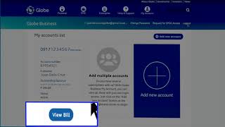 My Account Tutorial 4 View billing statement [upl. by Ritter]