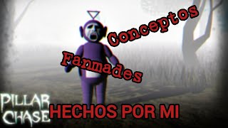 tinky winky Pillar Chase conceptos fanmades hechos por mi en dc2 [upl. by Ayhtnic]