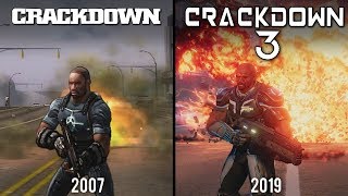 Crackdown vs Crackdown 2  Direct Comparison [upl. by Ennaeel]