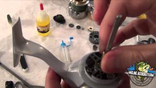 Shimano Spinning Reel Maintenance Tutorial [upl. by Harrak]