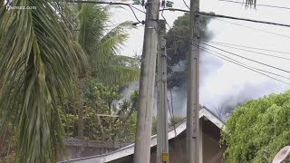 Passenger plane with 61 on board crashes in fiery wreck in Brazils São Paulo [upl. by Lindholm388]