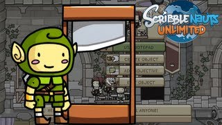 Scribblenauts Unlimited  Part 14  Sir Guillemets Castle [upl. by Odragde]