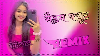 ❇️♨️ MADAM CUTE  HARYANVI DJ REMIX SONG [upl. by Ellehcen]