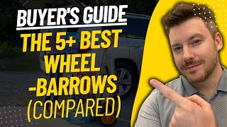 TOP 5 BEST WHEELBARROWS  Wheelbarrow Review 2023 [upl. by Waxler]