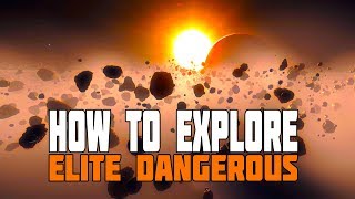 Elite Dangerous  How to Explore Long Distance Travel Rare Moons and Nebula [upl. by Anyak295]