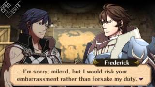 Fire Emblem Awakening  Chrom amp Frederick Support Conversations [upl. by Matthieu]