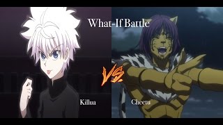 HxH WhatIf Battle KILLUA VS CHEETU CHIMERA ANT DISCUSSION [upl. by Zarihs]