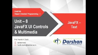 Unit 8 JavaFX  UIControls  TextField amp TextArea [upl. by Rind]