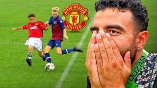 GEERT SPEELT TEGEN MANCHESTER UNITED 😱🔥 [upl. by Brause]