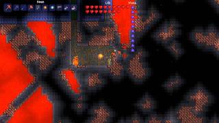 Terraria  Hellstone Farming  The Room Technique [upl. by Strong]