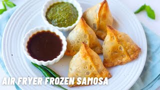 Quick amp Easy Air Fryer Frozen Samosa [upl. by Rachaba401]