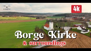 Borge Church in east part Fredrikstad Norway [upl. by Avitzur602]