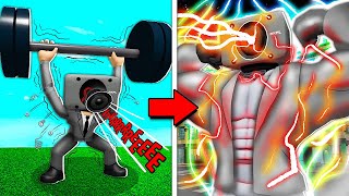 Upgrading SPEAKERMAN To STRONGEST EVER Roblox [upl. by Azirb]