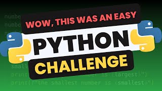 Python Challenge  Easy Mode XP Boost Enabled [upl. by Leibman]