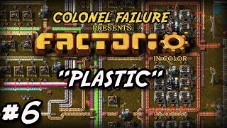 Factorio 6  Plastic  power outages  dense nested piping  no more coal [upl. by Segalman]