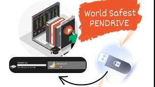 Make safe and Secure PENDRIVE  Lock and Partition of USB Flash Drive [upl. by Enelie310]