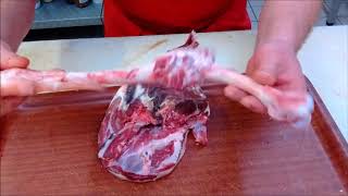 Recette Boucherie Charcuterie  Désossage dun gigot dagneau [upl. by Blain]