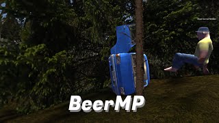 Being A Menace To Society In BeerMP My Summer Car Multiplayer [upl. by Linson]