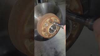 BMW E46 Wheel Bearing Replacement in 1 Minute [upl. by Ennaehr204]