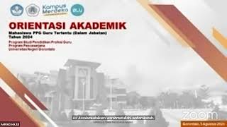 Orientasi Mahasiswa Guru Tertentu Piloting 3 Tahun 2024 [upl. by Berkshire]