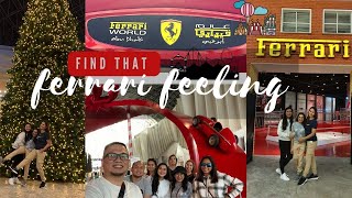 FERRARI WORLD ADVENTURE IN ABU DHABI [upl. by Gwenn635]