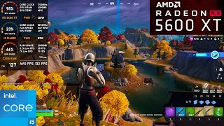 RX 5600 XT  Fortnite  1080p tested in 2023 [upl. by Siryt]