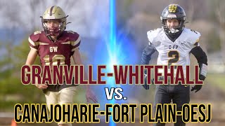 GranvilleWhitehall vs CanajoharieFort PlainOESJ High School Football 2024 [upl. by Anilat36]