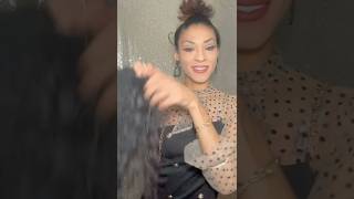 Sleek curly ponytail tutorial sleekponytail hairtutorial  Itsbambii [upl. by Acilef]