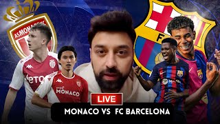 Monaco vs Barcelona Live Watchalong and Reactions VLoggedUp [upl. by Nuahsar]