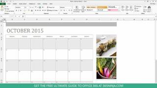 How to Create a Calendar in Excel [upl. by Adrian]