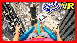 SLIDE in 360° VR  Fear of Heights 4K [upl. by Adnyc230]