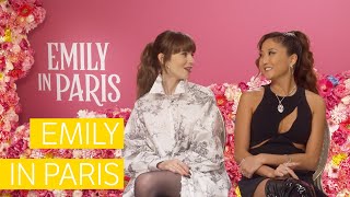 De cast van ‘Emily in Paris’ over de seizoensfinale ‘We waren allemaal in shock’ [upl. by Wertz]