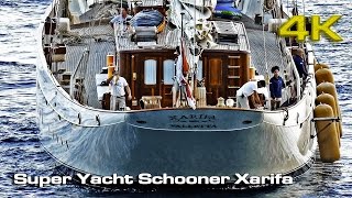 Superyacht Schooner Xarifa 4K [upl. by Eseneg33]