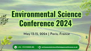 Leading International Conference on Environmental Science and Green Energy  MindSpace Conferences [upl. by Benedix426]