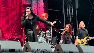 Kamelot feat Melissa Bonny  March of Mephisto live at Metalhead Meeting 2024 [upl. by Eitten634]