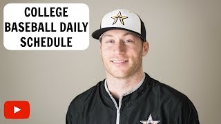 Day in the Life of a College Baseball Player [upl. by Bob]