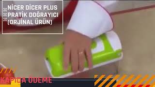 Nicer Dicer Plus Pratik Doğrayıcı Orjinal Ürün [upl. by Adigun]