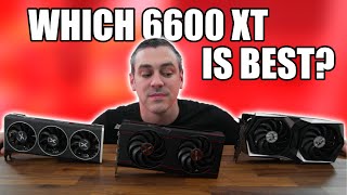 The ULTIMATE RX 6600 XT SHOWDOWN MSI  Sapphire  XFX TESTED [upl. by Fortunato]