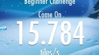 Piano Tiles 2  Beginners Challenge 15784TPS LEGENDARY 1ST PHONE WORLD RECORD can 16 [upl. by Inva]