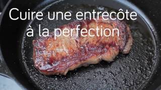 Cuire une entrecôte à la perfection [upl. by Bray]