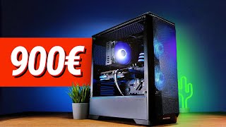 900  1000€ GAMING PC 2021  Test amp Zusammenbauen [upl. by Nafri]