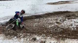 KX 450 Winter work21savage [upl. by Tiffa]