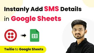 How to Add SMS Details in Google Sheets I Twilio with Google Sheets [upl. by Osnerol]