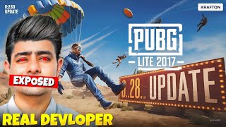 PUBG LITE 2017 VS BGMI LITE  REAL DEVLOPER EXPOSED 😤 [upl. by Inalaehon]