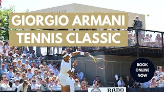 The 2022 Giorgio Armani Tennis Classic [upl. by Aicele]