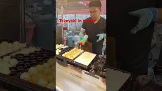 Takoyaki in Taiwan  super delicious [upl. by Anneirb]