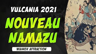 Nouveauté 2021  Namazu la première montagne russe du parc dattraction Vulcania [upl. by Nehr574]