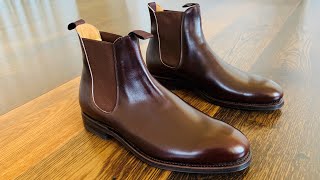 Meermin Chelsea Boots  101050  DARK BROWN CALF  E [upl. by Edholm556]