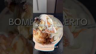 BOMBOM ABERTO DE UVA 🤩 foryou fy food cooking receita doce bombomaberto bombomdeuva [upl. by Leroy140]