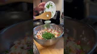 Ceviche de camarón ceviche shortvideos chef food viralvideos cocina cocinero restauranteros [upl. by Pryce135]